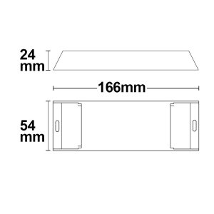 Sys-One Funk PWM-Dimmer, 4 Kanal, 12-36V 4x5A, 48V 4x2.5A