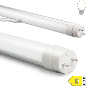 T8 LED Röhre mit Kabelanschluss, 120cm, 22W frosted neutralweiß