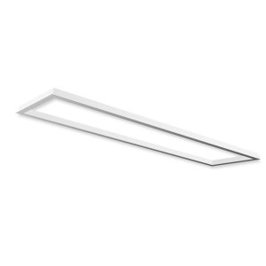 Einbaurahmen weiß für LED Panel 1200x300mm