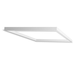 Einbaurahmen weiß für LED Panel 625X25mm