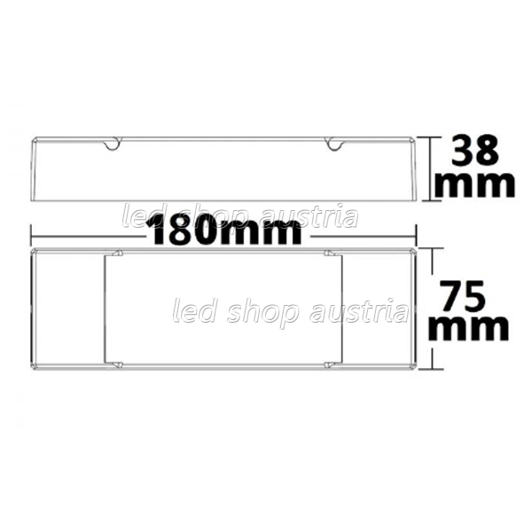 DALI DT8 RGB+W PWM-Dimmer (1 Adresse) IP67, 4 Kanal, 12-36V 4x5A, 48V 4x3A