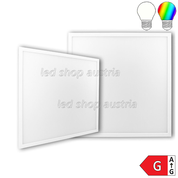 RGB-NW LED Panel 625x625mm 24V DC, RGB+W, 57W ohne VG