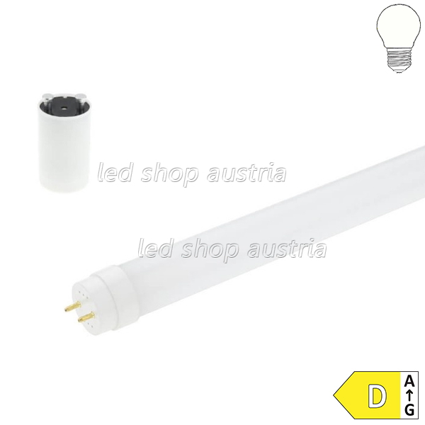 150cm LED "Retrofit" T8 Röhre Kunststoff HL mit Starter 22W neutralweiß