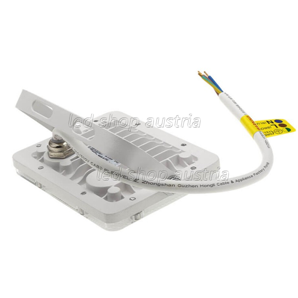 LED Fluter SMD SLIM Professional weiß 90° Abstrahlwinkel 10W warmweiß