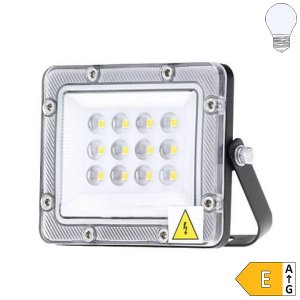 LED Fluter SMD SLIM Professional schwarz 90° Abstrahlwinkel 10W kaltweiß