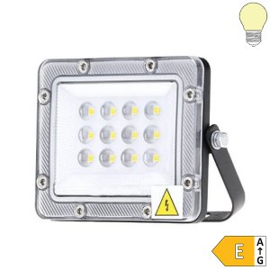 LED Fluter SMD SLIM Professional schwarz 90° Abstrahlwinkel 10W warmweiß