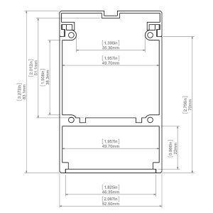 LED Profil GLADES Silber 2000mm