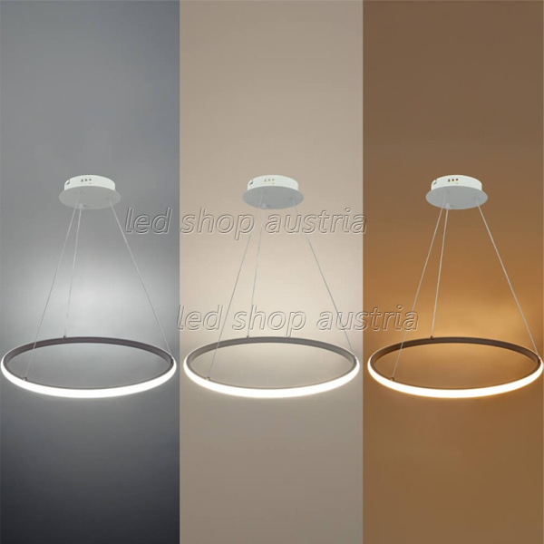30W LED CCT Pendelleuchte Dimmbar Weiß Ø50cm