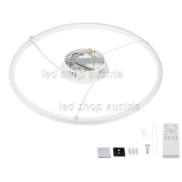 30W LED CCT Pendelleuchte Dimmbar Weiß Ø50cm
