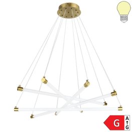 35W LED Pendelleuchte Warmweiß Messing