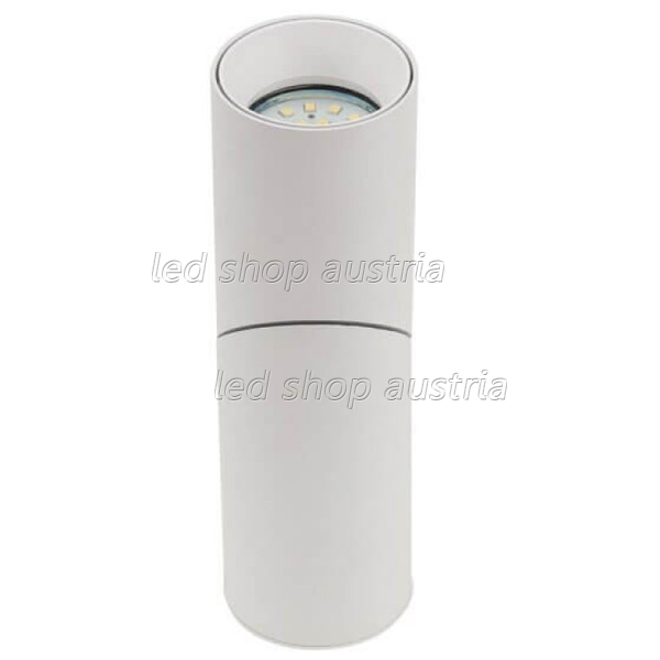 Wand- und Deckenstrahler GU10 Aluminium schwenkbar