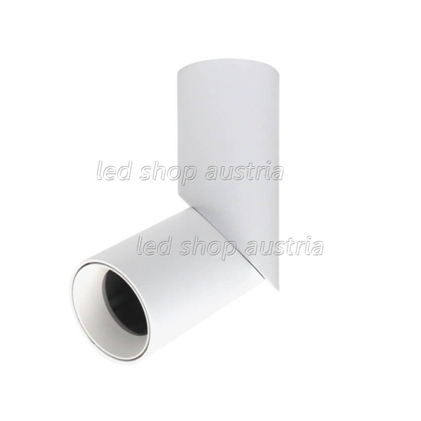 Wand- und Deckenstrahler GU10 Aluminium schwenkbar