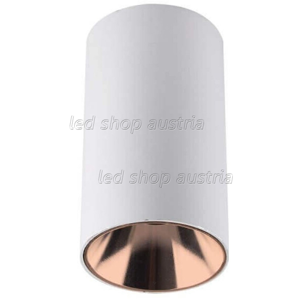 Deckenstrahler GU10 rund mit Bronze- Reflektor