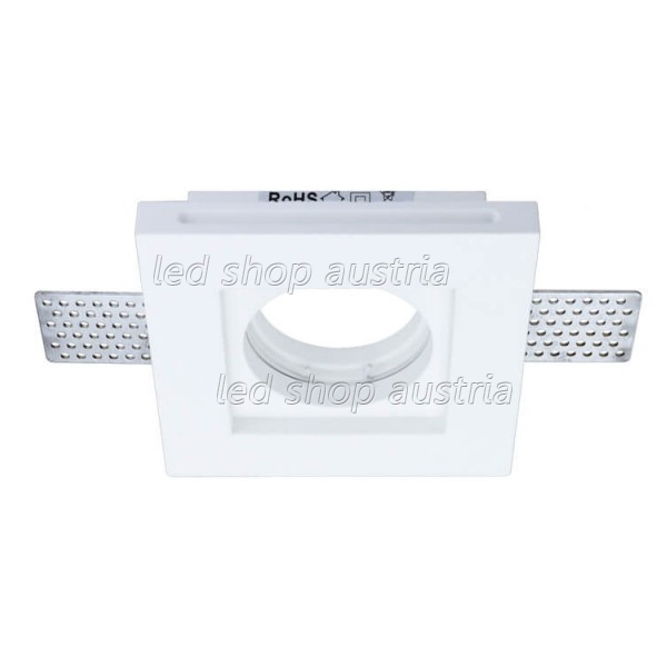 Einbaurahmen Trimless für LED GU10 Quadratisch