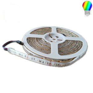 LED Strip 12V 5050 30LED/m RGB 5m Rolle selbstkl. "wasserdicht"