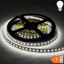 LED Strip 12V 3528SMD 120LED/m 5m Rolle selbstklebend kaltweiß