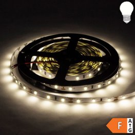 LED Strip 12V 3528 60LED/m 5m Rolle IP54 nanoversiegelt neutralweiß