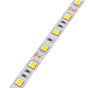 LED Strip 12V 5050 60LED/m 5m Rolle selbstklebend warmweiß