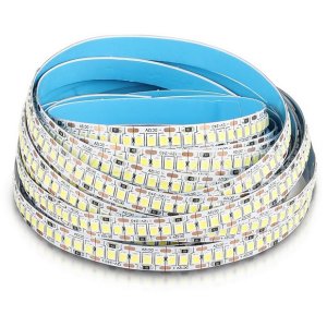 3528 LED Strip 12V 20W/m warmweiß 5m Rolle selbstklebend