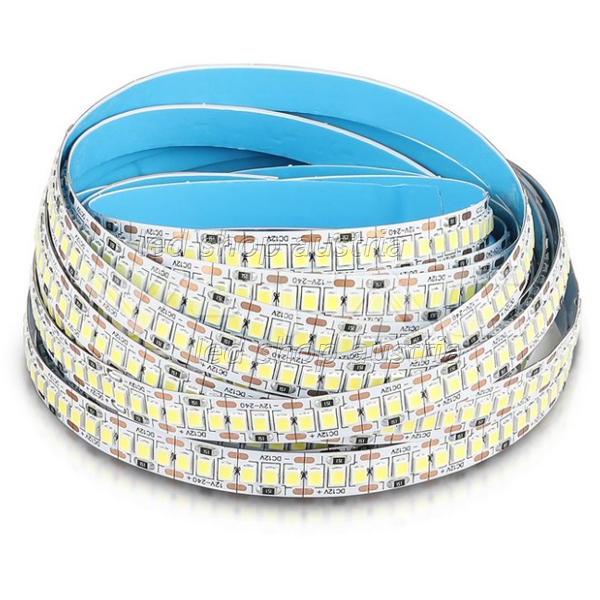 (Bild für) 3528 LED Strip 12V 20W/m warmweiß 5m Rolle selbstklebend