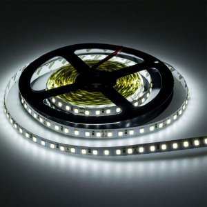 LED Strip 24V 2835SMD 120LED/m 5m Rolle selbstklebend kaltweiß