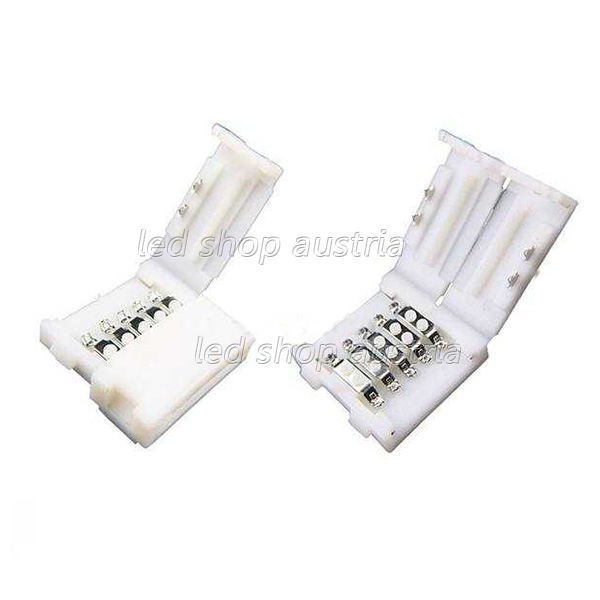 (Bild für) LED RGB-W (WW) Stripe Steckverbinder 5 Adern 12mm (lötfrei)