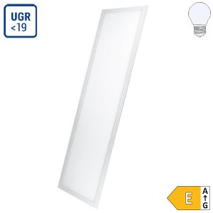 36W LED Panel 120x30cm 100Lm/W UGR19 inkl. Trafo kaltweiß