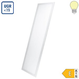 36W LED Panel 120x30cm 100Lm/W UGR19 inkl. Trafo warmweiß