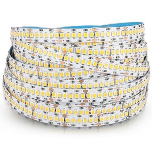 LED Strip 24V 2835SMD 18W/m 240LED/m CRI>95 10m Rolle selbstkl. warmweiß