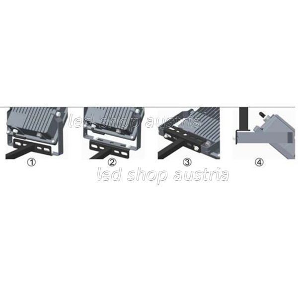 Ausleger- Arm für LED Fluter bis 100W