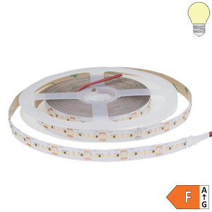 LED Strip 24V 2216SMD 22W/m 240LED/m CRI>93 5m Rolle selbstkl. warmweiß