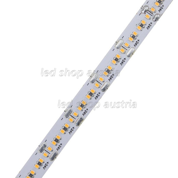 LED Strip 24V 2216SMD 24W/m 300LED/m CRI>93 5m Rolle selbstkl. warmweiß