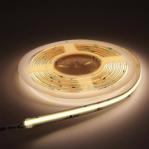SET: LED COB Streifen digital 24V 8W/m neutralweiß 5m inkl. Steuerung und Netzteil