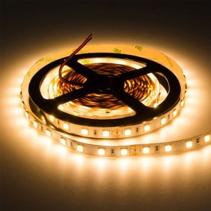 LED Strip 24V 5054SMD 16W/m 60LED/m 5m Rolle selbstkl. warmweiß