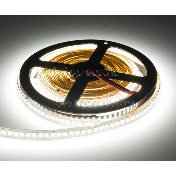 LED Strip 24V 2835SMD 20W/m 196LED/m 5m Rolle "wasserfest" IP65 kaltweiß