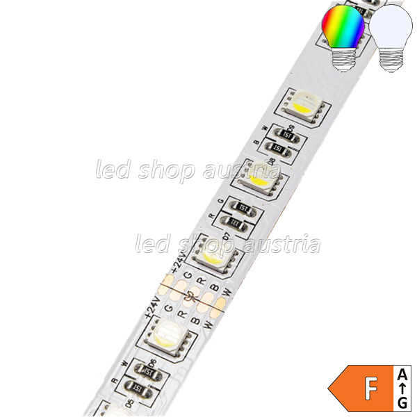 LED Strip 24V Professional RGB-W 60LED/m 5m Rolle selbstklebend
