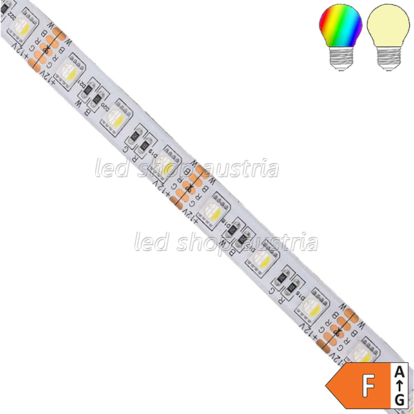 LED Strip 12V Professional RGB+warmweiß (RGB-WW) 60LED/m 5m Rolle