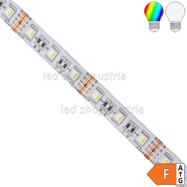 LED Strip 12V Professional RGB+weiß (RGB-W) 60LED/m 5m Rolle "wasserfest"