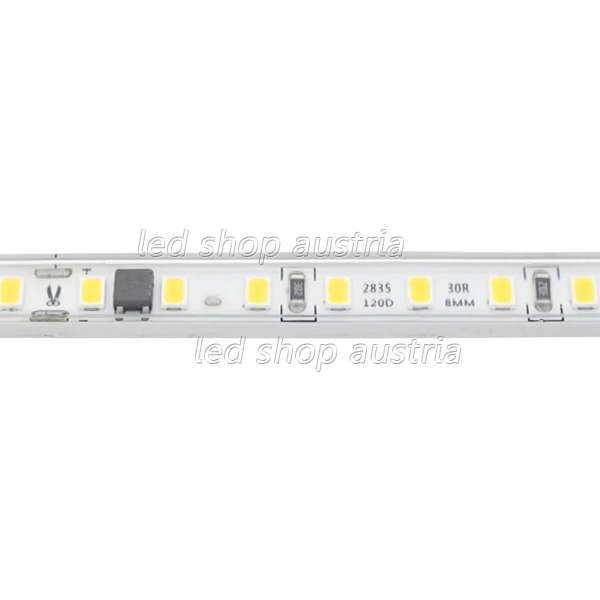 (Bild für) 230V Outdoor LED Strip 9W/m 120 SMD 2835 1m neutralweiß