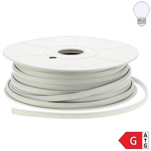 230V Outdoor LED Strip 10W/m 288LED/m COB 1m kaltweiß