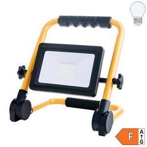 LED SMD Baustellenstrahler mit 3 Meter Kabel 50W kaltweiß