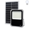 LED SMD Fluter SOLAR 30W 2400LM inkl. SOLAR Panel und FB