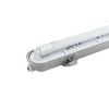 SET: LED Feuchtraum Wannenleuchte 1-fach inkl. LED Röhre 150cm