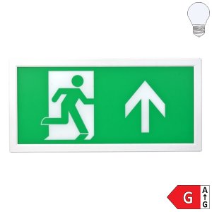 3W LED Notausgangsleuchte Wandmontage kaltweiß