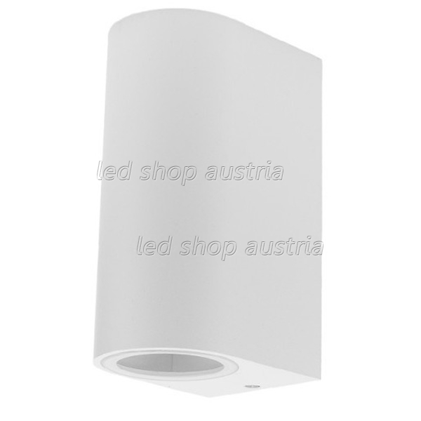 LED Außen- Wandleuchte 2x GU10 Zylinder UP/DOWN