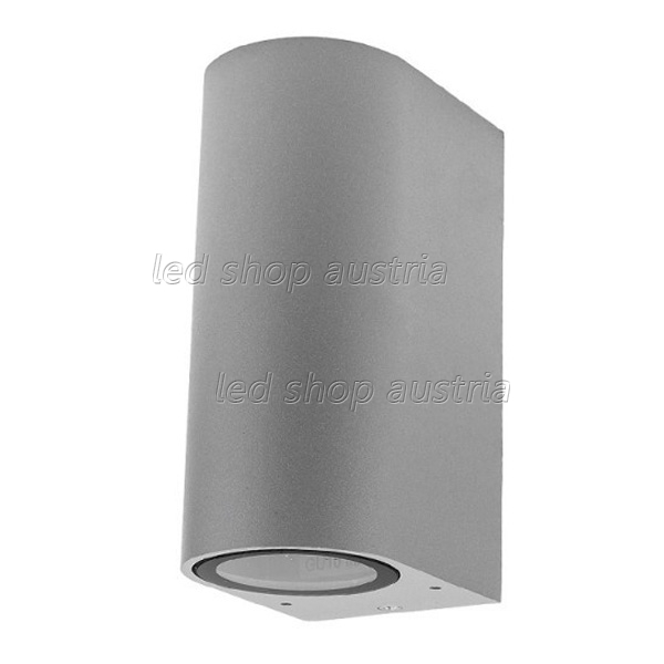 LED Außen- Wandleuchte 2x GU10 Zylinder UP/DOWN