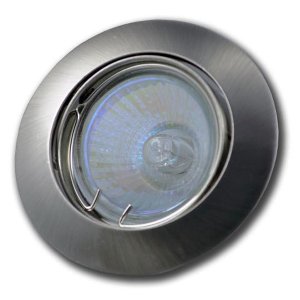 Einbaurahmen rund für 50mm LED Spots ZAMAK Druckguss