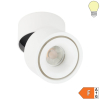 12W LED Deckenstrahler schwenkbar weiß warmweiß