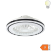 36W LED Deckenventilator Ø48cm schwarz/weiß CCT