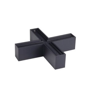 20W X-Verbinder für Linearleuchte Slim Professional schwarz kaltweiß
